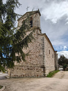 Iglesia de San Román Abad, en Cerezo de Abajo.