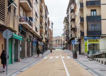 Calle Blanca de Silos. / HÉCTOR CRIADO