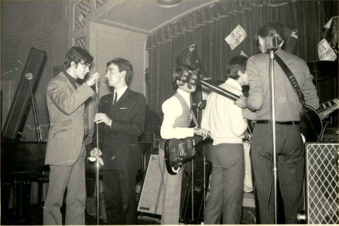 Camilo Sesto y Luis Martín en Las Sirenas, 1967.
