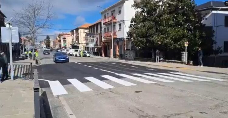 La vía recuperaba la normalidad en la mañana de ayer./MINISTERIO DE TRANSPORTES