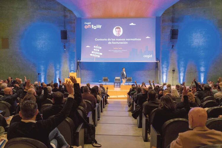 Cegid reúne a empresas y asesorías en Madrid para analizar los retos de la facturación electrónica 1 Cegid on tour será en Madrid el 8 de abril totalmente gratuito.
