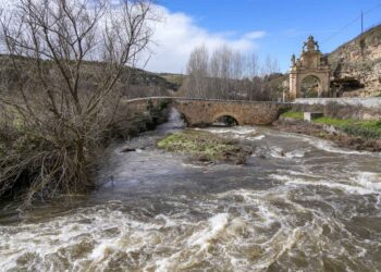 Río Eresma a su paso por La Fuencisla. Fotografía: Miguel Angel Fernández
