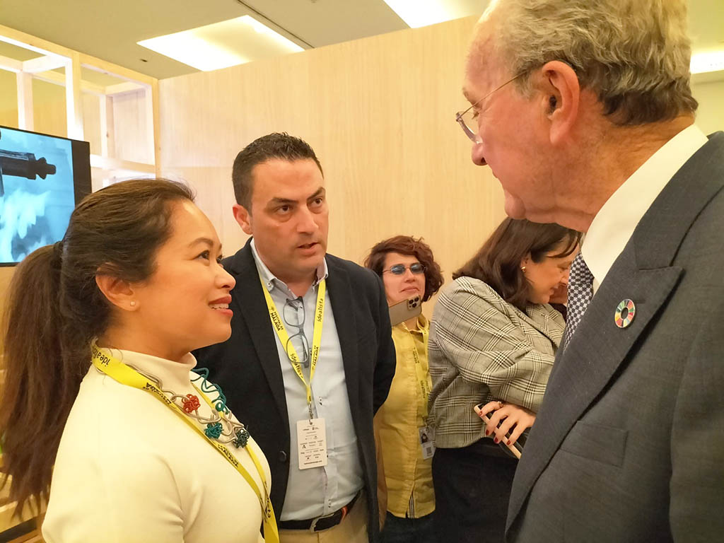 El diputado de Turismo, Javier Figueredo, durante un encuentro en MAFIZ. / DIPUTACIÓN