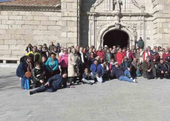 Marcha solidaria organizada por el arciprestazgo Abades-Villacastín en años anteriores / E.A.