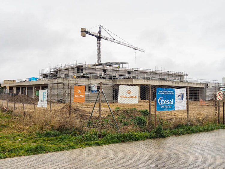 Obras del Centro de Salud de Nueva Segovia. / HÉCTOR CRIADO