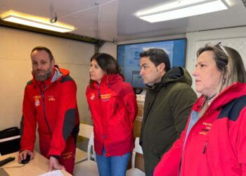 Las autoridades han seguido la prueba con interés.