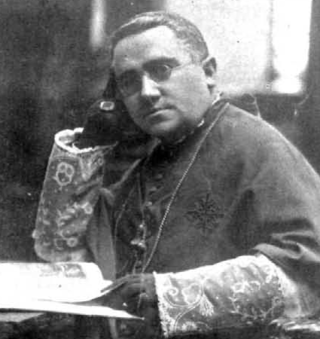 Remigio Gandásegui, obispo de Segovia (1914-1920).