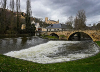 El río Eresma a su paso por La Alameda de Segovia. / MIGUEL ÁNGEL FERNÁNDEZ