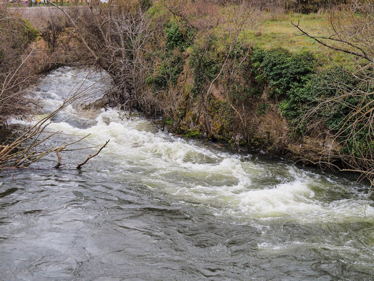 Río Eresma, a su paso por Segovia. / HÉCTOR CRIADO