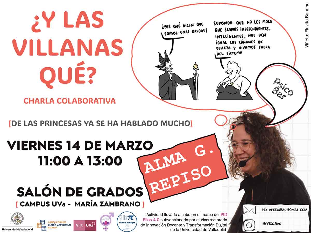 Ellas en la UVa: innovación docente en la programación del 8M 3 VILLANAS web