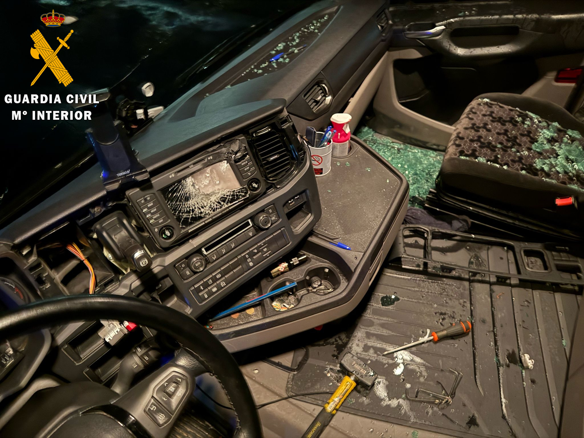 Detenido por robar un camión con remolque en La Lastrilla 2 Detenido un hombre como presunto autor de un delito de robo de uso de vehículo / GUARDIA CIVIL