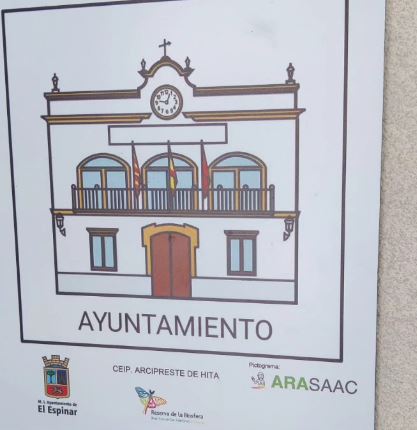 Vista de un pictograma / AYUNTAMIENTO DE EL ESPINAR