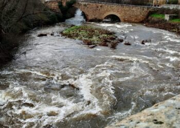 Río Eresma a su paso por La Fuencisla. / J.M.