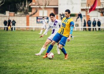 Un instante del duelo entre Coca y Numancia ‘B’./ARREA FILMS