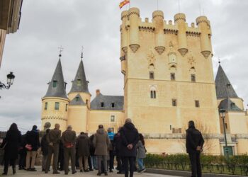 El tradicional simulacro ha estado, este año, centrado en el sistema de protección y seguridad de El Alcázar. / HÉCTOR CRIADO