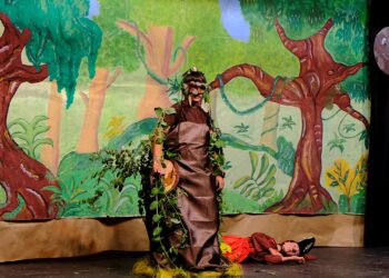 Grupo teatral de la Fundación Caja Cega / JUAN CRUZ SERRANO