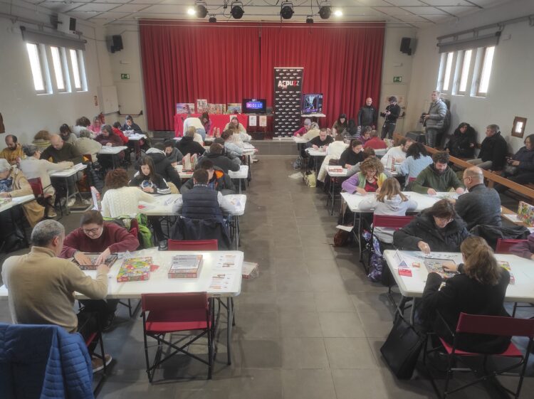 Concurso de puzzles celebrado en La Losa / E.A.