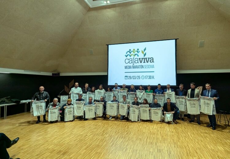 La Media Maratón Cajaviva Segovia entra en escena 1 Presentación de la Media Maratón Cajaviva Segovia celebrada en el Campus María Zambrano de la UVA./FUND.CAJA RURAL