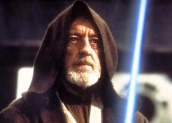 El actor británico Alec Guinness encarnó al maestro jedi Obi Wan Kenobi en la triología original de Star Wars, entre 1977 y 1983.