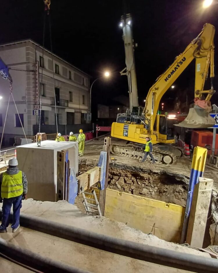Ejecución de las obras en la travesía / SUBDELEGACIÓN DEL GOBIERNO EN SEGOVIA
