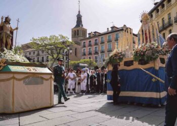 Procesión del Encuentro en Segovia. / E.A.