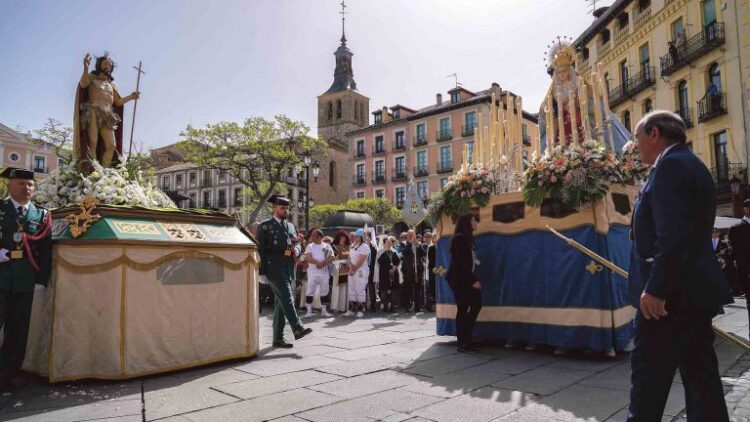 Procesión del Encuentro en Segovia. / E.A.