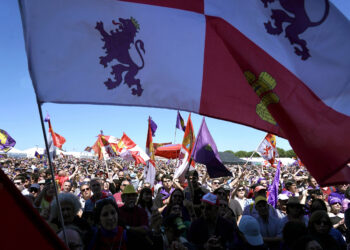 Celebración del Día de Castilla y León en Villalar de los Comuneros (Valladolid). / Miriam Chacón