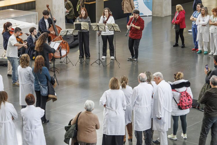 En esta edición se une por primera vez al proyecto la OSCYL Joven. / Ricardo Ordóñez