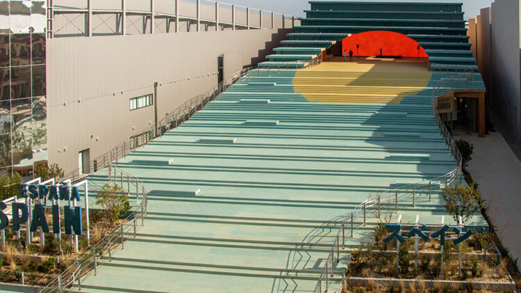 Pabellón de España en la Expo de Osaka, que estará abierta al público hasta el 13 de octubre.