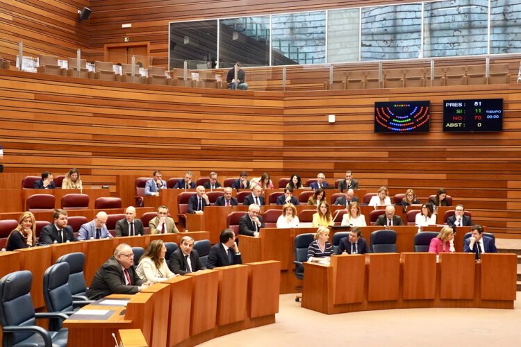 Acuerdo en las Cortes para modificar la Ley del Ruido 1 Segunda sesión de Pleno en las Cortes. / Miriam Chacón