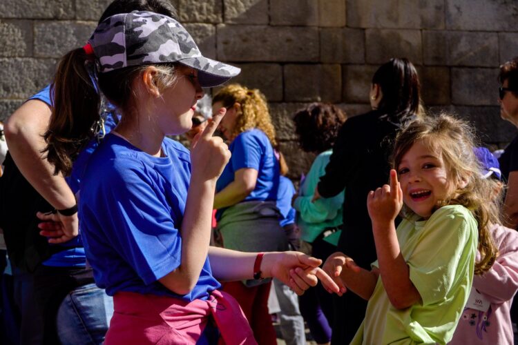 Niños y mayores participaron en las actividades./HÉCTOR CRIADO