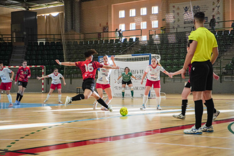 Paso atrás del Segosala en su lucha por el playoff de ascenso 1 Un instante del encuentro entre Segosala y Muslera./HÉCTOR CRIADO