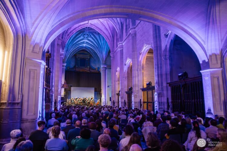 Los ciclos de la Fundación Juan de Borbón en el año 2024 fueron vistos por 25.000 personas 1 Actuación dentro de la Semana de Música Sacra Segovia. / Rocío Pardos