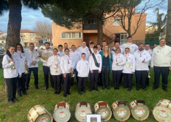 Estreno de la Banda de la Paz.