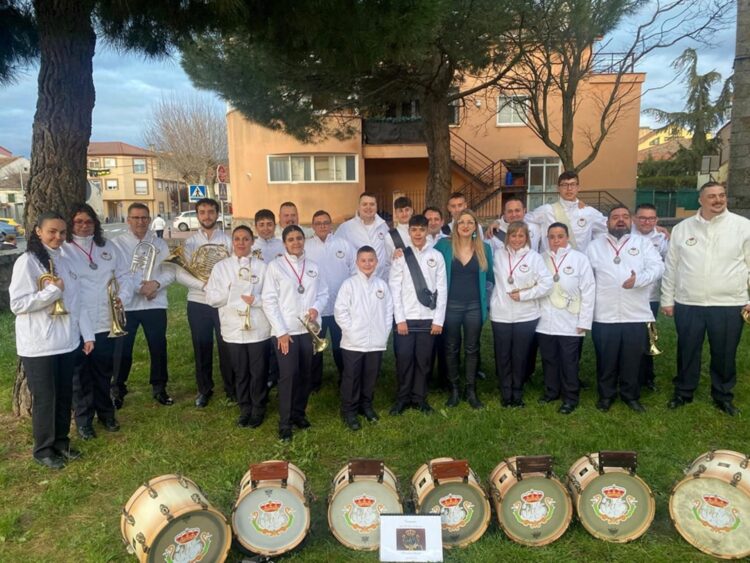 Estreno de la Banda de la Paz.