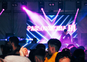 El DJ Pablo Onrubia, durante la pasada edición del 'Boce Fest'. / JAIME GARS - BOCE FEST