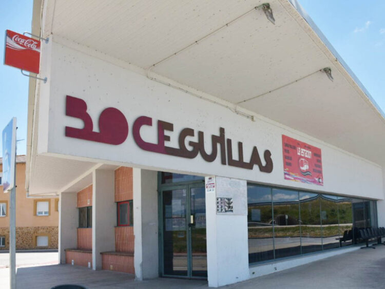 Estación de autobuses de Boceguillas. / A.M.