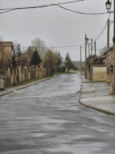 Las calles de Cascajares.