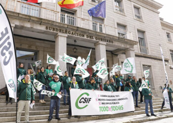 CSIF se manifiesta en Segovia. / NACHO VALVERDE - ICAL