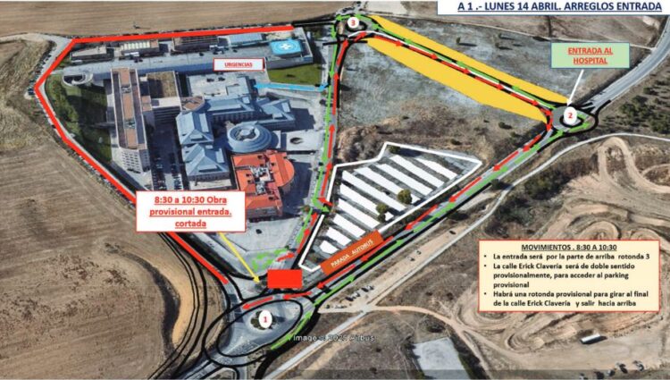 Actuaciones previstas para la jornada de mañana/JUNTA DE CASTILLA Y LEON