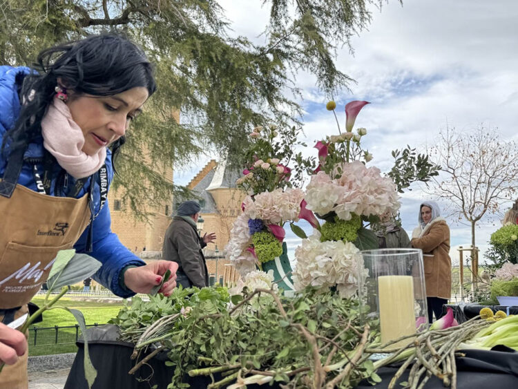 El edén floral de Segovia 1 certamen ‘Mejor Artesano Florista’ (MAF). / EL ADELANTADO