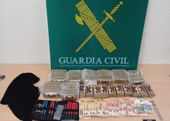 Material incautado / GUARDIA CIVIL