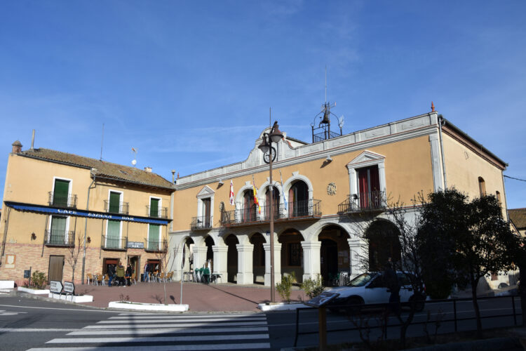 Caminata solidaria a favor de las personas con cardiopatías congénitas en Santa María la Real de Nieva 1 Vista de la localidad segoviana / E.A.