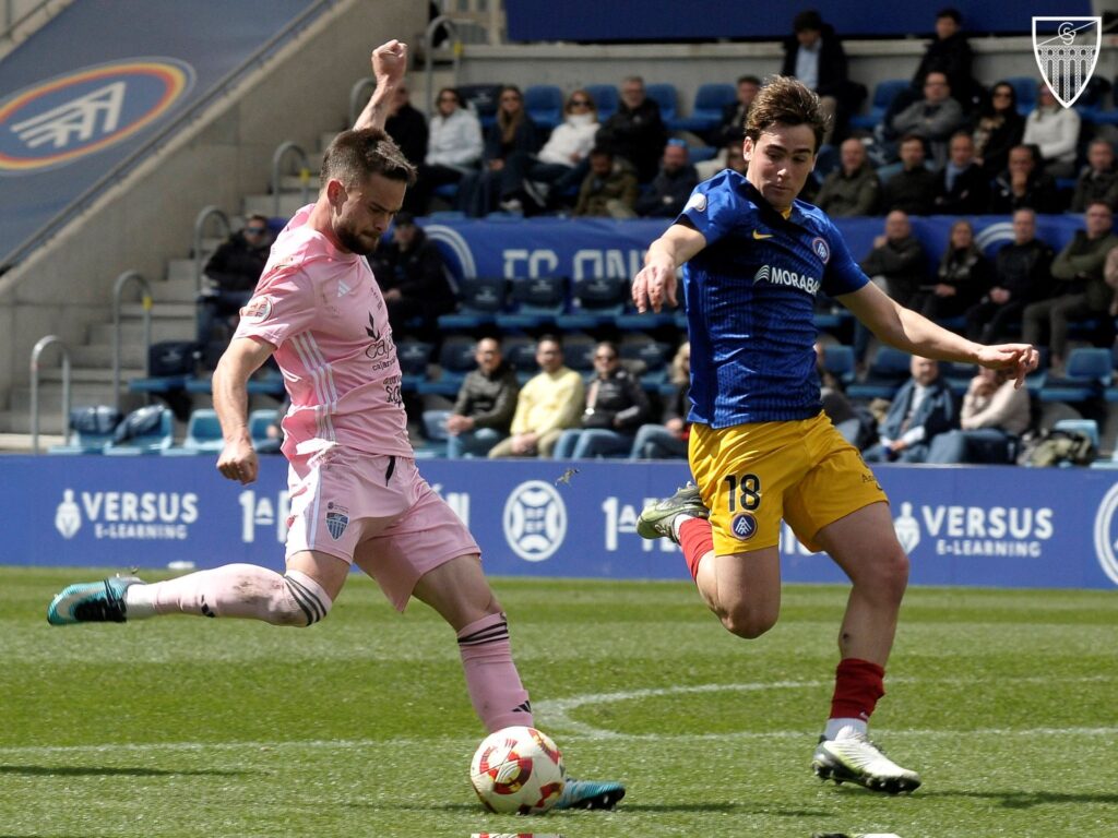 Joshua Farrell fue el autor del único tanto segoviano en el duelo ante el Andorra.