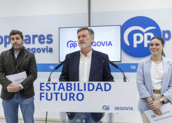 Javier Carpio, Francisco Vázquez y Elena Rincón. / NACHO VALVERDE - ICAL