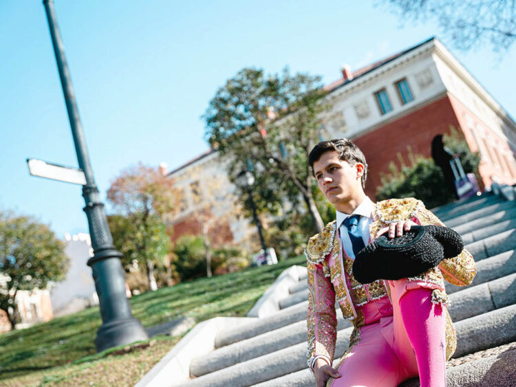 El novillero segoviano Luis Rivero. / LIGA NACIONAL DE NOVILLADAS