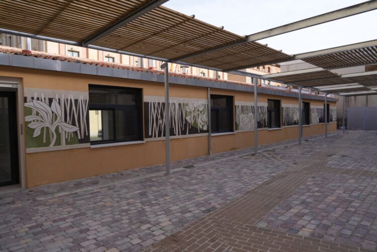 Mercado de los Huertos tras las obras. / E.A.