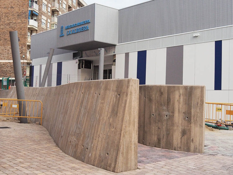 Nuevo aspecto del Mercado de La Albuera. / HÉCTOR CRIADO