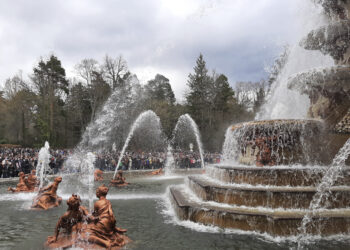 Foto de archivo. Encendido de las fuentes / PATRIMONIO NACIONAL