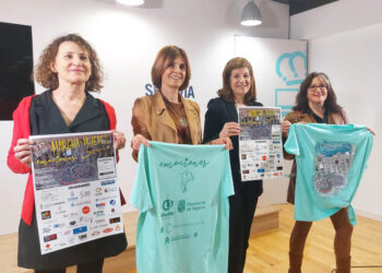 Presentación de la Marcha de Mujeres. / EL ADELANTADO